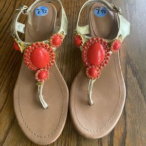 BCBG sandals 7.5